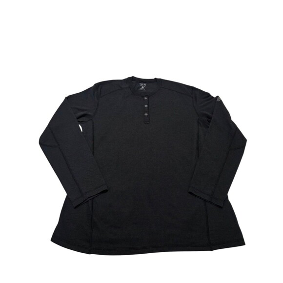 Mountain Hardwear Shirt Mens XL Henley Pullover Wool Blend Long Sleeve B32 - Picture 2 of 10